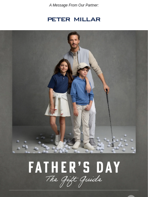 golfdigest newsletter: The Father's Day Gift Guide Is Here