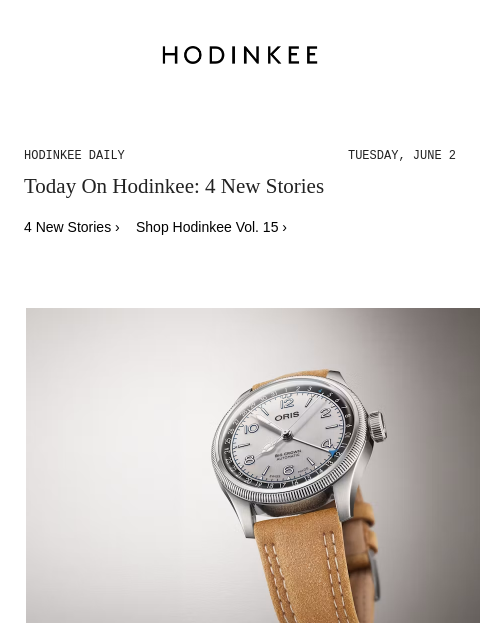 hodinkee newsletter: Hodinkee Daily | 06/02/2026