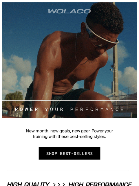 wolaco newsletter: JUST IN | The June Training Edit 😎