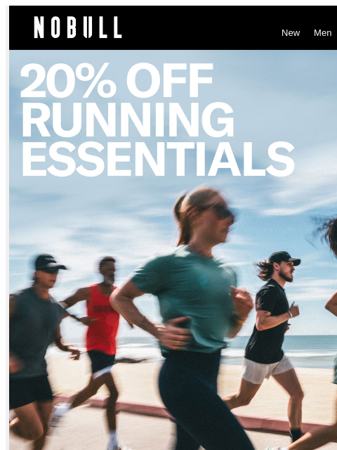 nobullproject newsletter: 20% Off for Global Running Day 👟