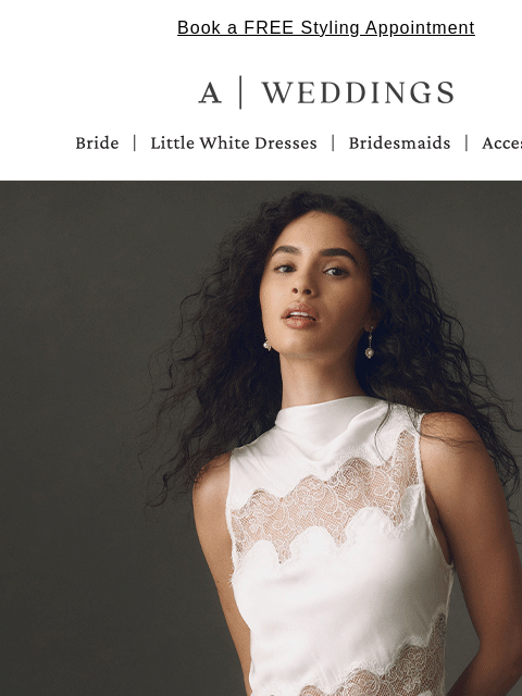 anthropologie newsletter: Slips, lace trims, delicate details