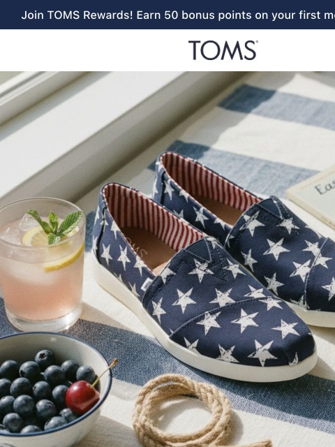 toms newsletter: Essential Colors for Summer ☀️