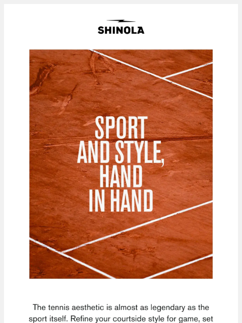 shinola newsletter: The Courtside Crowd Dresses Well