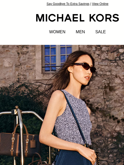 michaelkorsmail newsletter: Tick, Tock: Don't Miss An Extra 25% Off