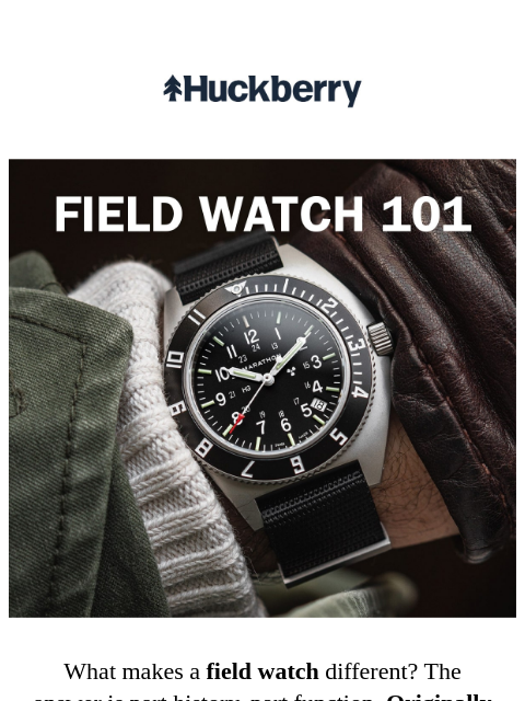 Tom Selleck's greatest looks, the most thrilling car chase scenes, how to hold a conversation, and more… What makes a field watch different? The answer is part history, part function. Originally