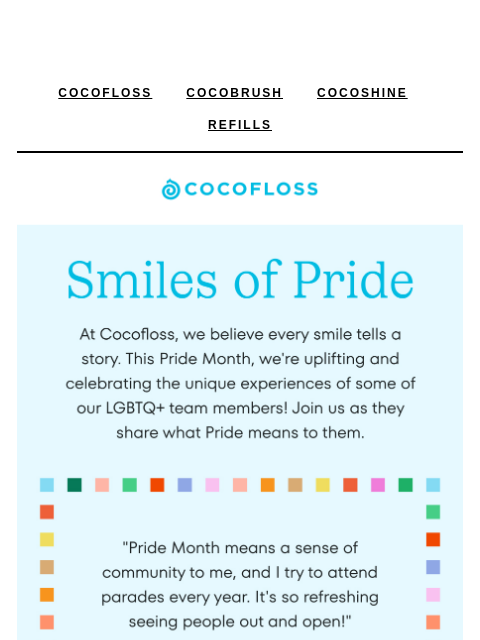 Pride vibes from our Cocofloss tribe. ͏ ͏ ͏ ͏ ͏ ͏ ͏ ͏ ͏ ͏ ͏ ͏ ͏ ͏ ͏ ͏ ͏ ͏ ͏ ͏ ͏ ͏ ͏ ͏ ͏ ͏ ͏ ͏ ͏ ͏ ͏ ͏ ͏ ͏ ͏ ͏ ͏ ͏ ͏ ͏ ͏ ͏ ͏ ͏ ͏ ͏ ͏ ͏ ͏ ͏ ͏ ͏ ͏ ͏ ͏ ͏ ͏ ͏ ͏ ͏ ͏ ͏ ͏ ͏ ͏ ͏ ͏ ͏ ͏ ͏ ͏ ͏ ͏ ͏ ͏ ͏ ͏ ͏ ͏ ͏ ͏ ͏