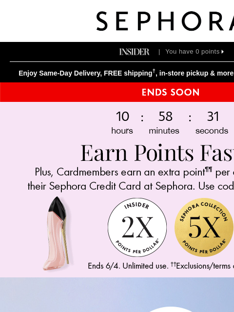 PSST! You can also get 5X points on ALL Sephora Collection. ‌ ‌ ‌ ‌ ‌ ‌ ‌ ‌ ‌ ‌ ‌ ‌ ‌ ‌ ‌ ‌ ‌ ‌ ‌ ‌ ‌ ‌ ‌ ‌ ‌ ‌ ‌ ‌ ‌ ‌ ‌ ‌ ‌ ‌ ‌ ‌ ‌ ‌ ‌ ‌ ‌ ‌ ‌ ‌ ‌ ‌ ‌ ‌ ‌ ‌ ‌ ‌ ‌ ‌ ‌ ‌ ‌ ‌ ‌ ‌ ‌ ‌ ‌ ‌ ‌ ‌ ‌ ‌ ‌ ‌ ‌