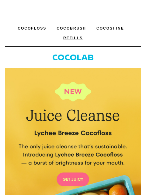 cocolab newsletter: All is bright with the Lychee Collection