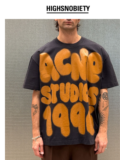 From Acne, Martine Rose and more Tees That Go Beyond Basic Logos, materials, fit… many things that set apart a great T-shirt from a regular one. In this curation, we're spotlighting the tees that