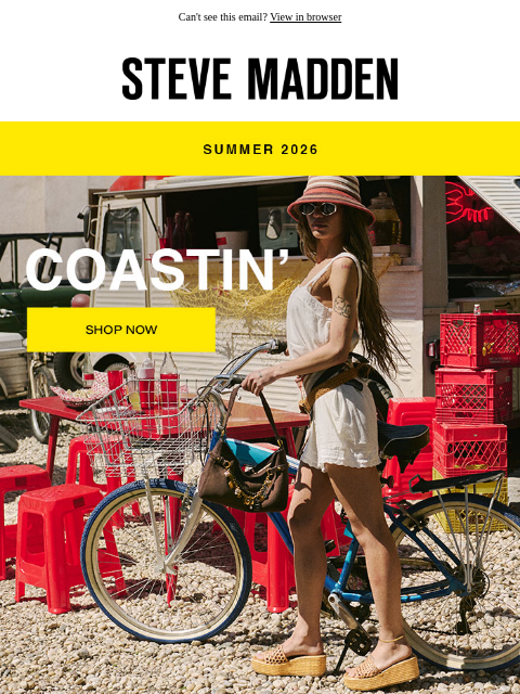 stevemadden newsletter: Shoes For Lobster Roll Season
