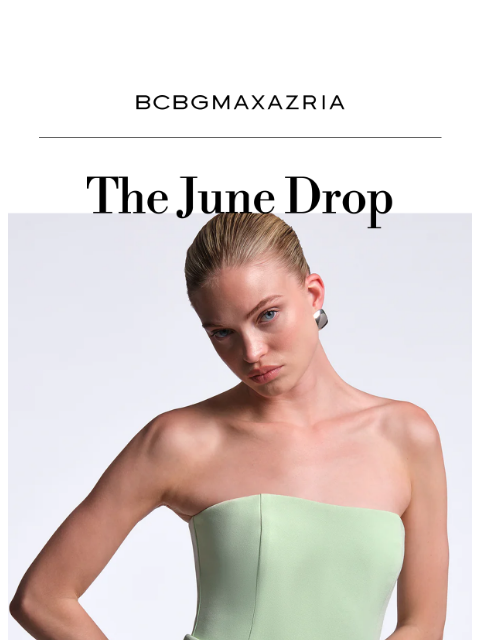 bcbg newsletter: Cool, Calm, Pistachio