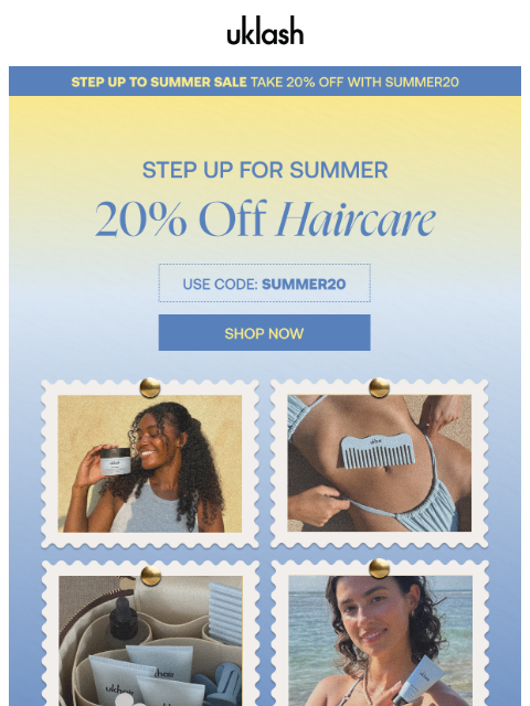 uklash newsletter: Unlock Your 20% Off Before It’s Too Late!