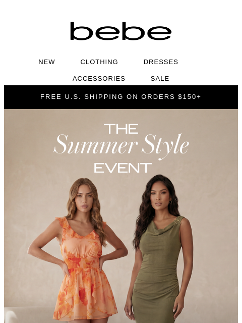 bebe newsletter: DAY 1 → Up to 65% Off