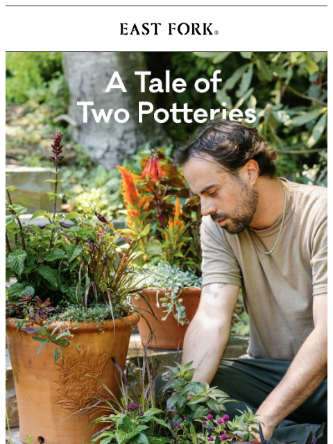 eastfork newsletter: A tale of two potteries 🌱