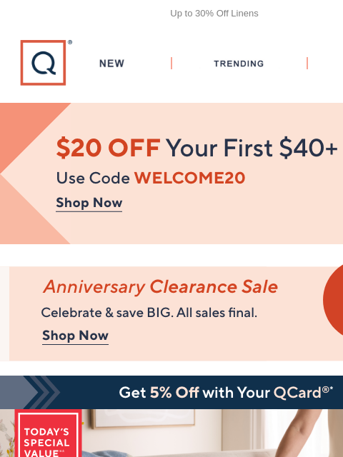 qvcemail newsletter: Northern Nights® TSV® & Up to 70% Off Clearance + ...