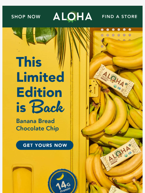 aloha newsletter: We're going bananas, are you?
