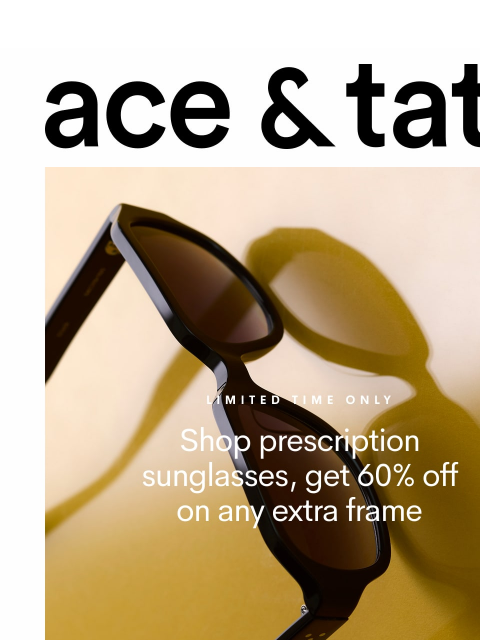 aceandtate newsletter: Buy Prescription Sunglasses
