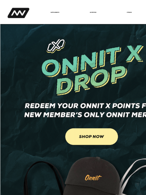 Starting June 5th, cash in your Onnit X points to get all-new apparel and accessories. SUPPLEMENTS NUTRITION FITNESS APPAREL The premium member of the Alpha BRAIN® line, Black Label is a refined