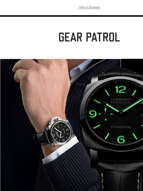 If you're shopping for someone special (or yourself) the Luminor Marina Collection is the perfect way to celebrate any occasion. View in Browser panerai watch and man's wrist wearing watch