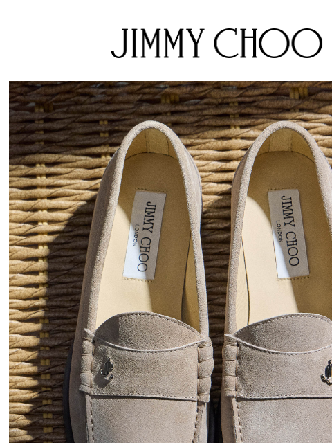 Slide into summer. JIMMY CHOO Men's Summer 2025 Contemporary twists on seasonal classics. The Men's Summer 2025 Collection fuses attitude with ease. DISCOVER THE COLLECTION Virtual & In-