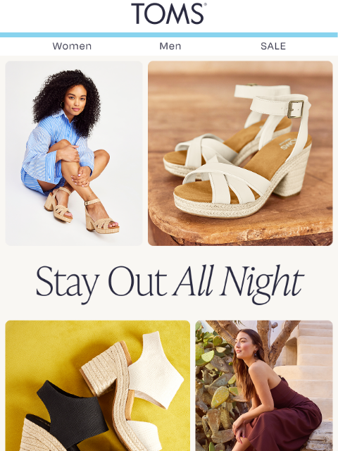 toms newsletter: The Majorca was Made for Summer Events