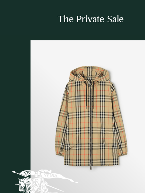 burberry newsletter: Private Sale: new styles added