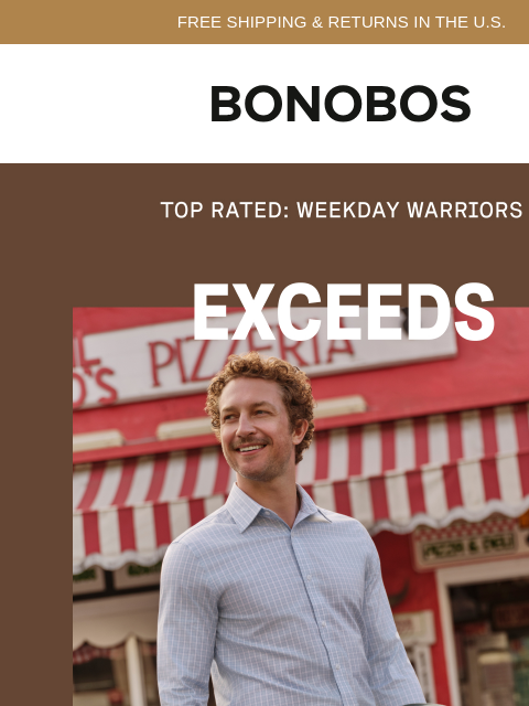 bonobos newsletter: Top-Rated Reviews: Weekday Warriors