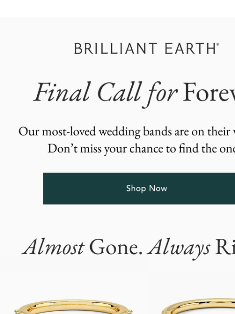 brilliantearth newsletter: This could be the one
