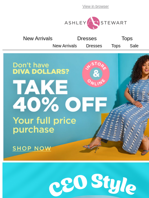ashleystewart newsletter: Not bossy, the BOSS 💅