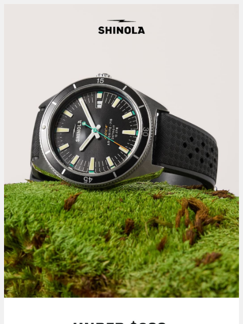 shinola newsletter: For Dads Who Notice Details