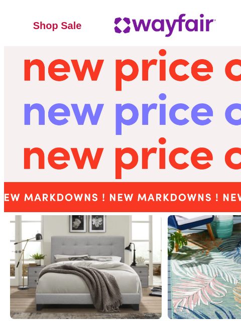 wayfair newsletter: Must-shop GRAY BEDROOM SETS