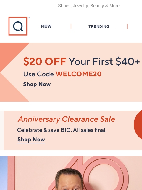 qvcemail newsletter: Fave Finds & Up to 70% Off Clearance