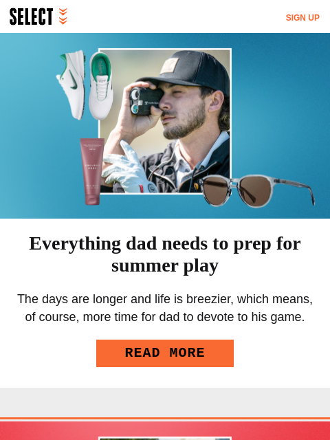 golfdigest newsletter: Our Father's Day gift guides