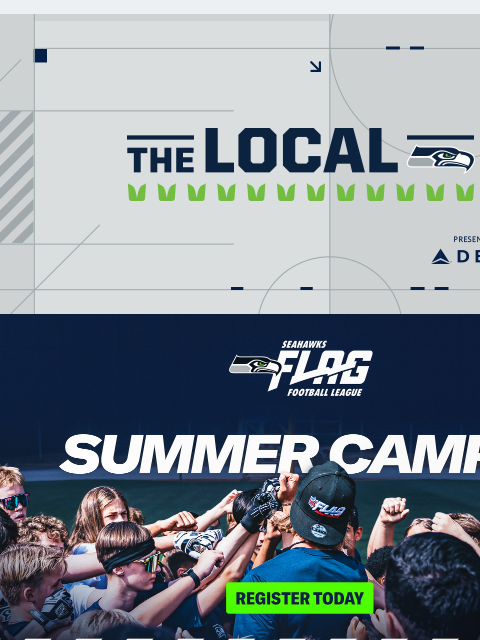 seahawksemail newsletter: The Local | Seahawks Flag Football League Summer C...