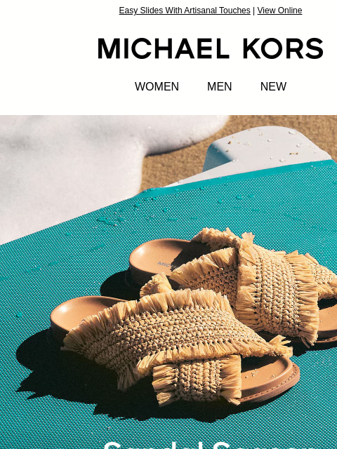 michaelkorsmail newsletter: Secure Summer's Hottest Sandals