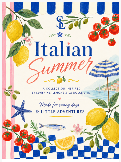 spearmintlove newsletter: Ciao! Italian Summer Is Here 🍋🍅🫒🐟