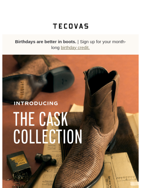 tecovas newsletter: Meet the Cask Collection