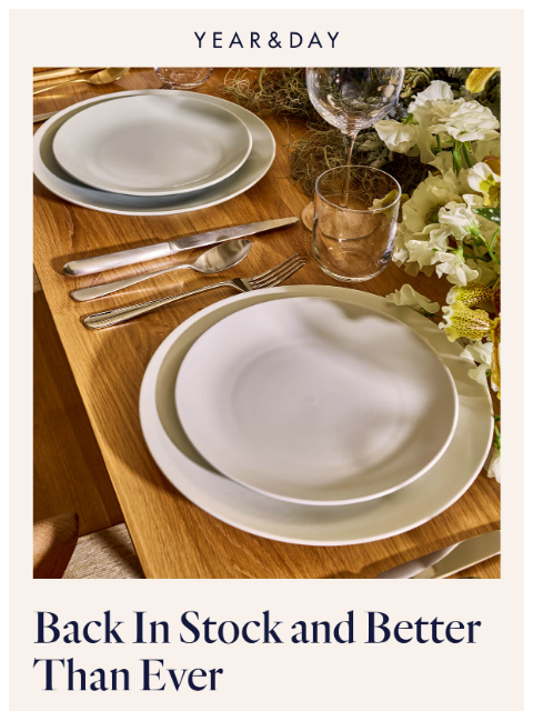 yearandday newsletter: The favorites are back