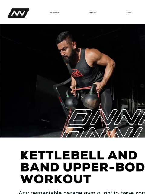 Any respectable garage gym ought to have some kettlebells or bands, but combine bells and bands into one routine? You must be mad… SUPPLEMENTS NUTRITION FITNESS APPAREL If you've been curious about