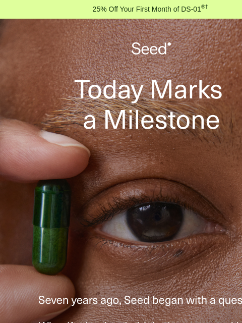 A milestone Seed anniversary. ‌ ‌ ‌ ‌ ‌ ‌ ‌ ‌ ‌ ‌ ‌ ‌ ‌ ‌ ‌ ‌ ‌ ‌ ‌ ‌ ‌ ‌ ‌ ‌ ‌ ‌ ‌ ‌ ‌ ‌ ‌ ‌ ‌ ‌ ‌ ‌ ‌ ‌ ‌ ‌ ‌ ‌ ‌ ‌ ‌ ‌ ‌ ‌ ‌ ‌ ‌ ‌ ‌ ‌ ‌ ‌ ‌ ‌ ‌ ‌ ‌ ‌ ‌ ‌ ‌ ‌ ‌ ‌ ‌ ‌ ‌ ‌ ‌ ‌ ‌ ‌ ‌ ‌ ‌ ‌ ‌ ‌ ‌ ‌ ‌ ‌