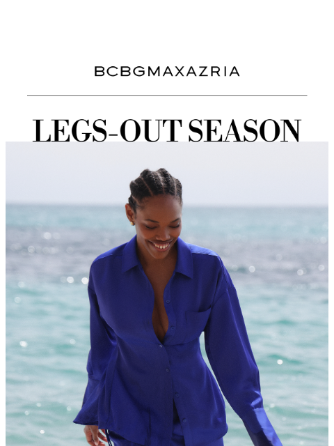 bcbg newsletter: Go Mini. Go Now.