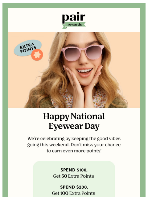 paireyewear newsletter: Happy National Eyewear Day! 👓