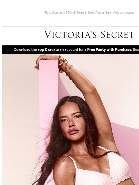 victoriassecret newsletter: Inside: Your NEW Summer Signatures