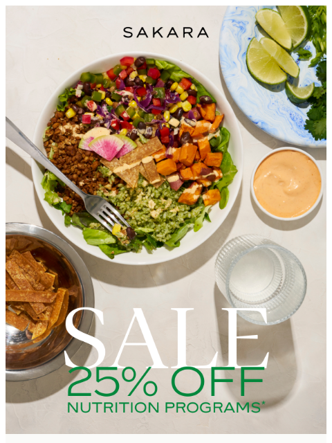 sakaralife newsletter: 1 Day Left to Save 25%