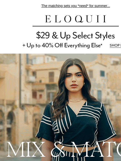 eloquii newsletter: Easiest outfits ever? We think yes 🤍