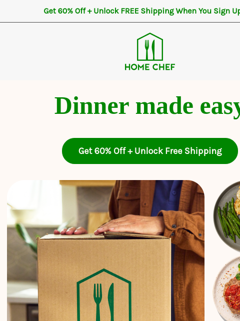 homechef newsletter: ⛔ No self-checkouts here! Home Chef makes it easy ...