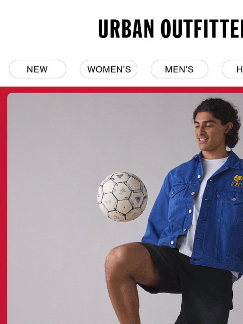 urbanoutfitters newsletter: This just in from Levi's® 👖⚽