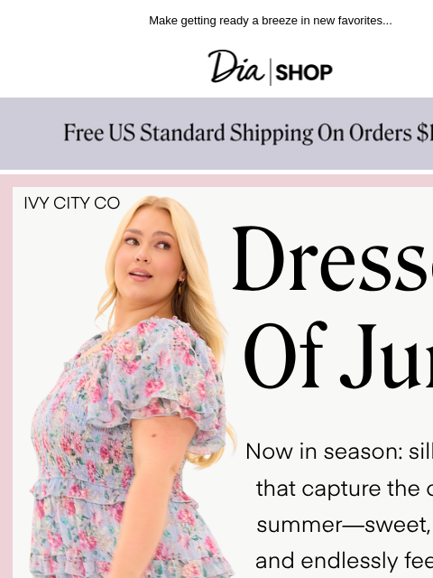 dia newsletter: Must-Have Dresses: June Edition ☀️​