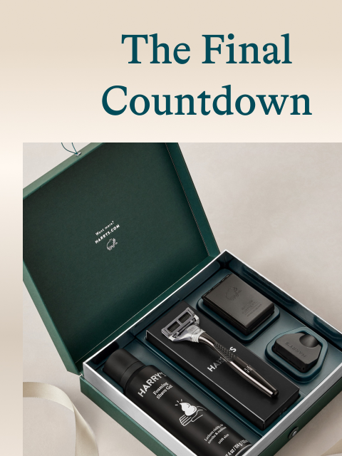 It's getting down to the wire. To make sure your Father's Day Set makes it to Dad in time for the big day, you'll have to act soon. The Final Countdown Father's Day Gift Set The Final