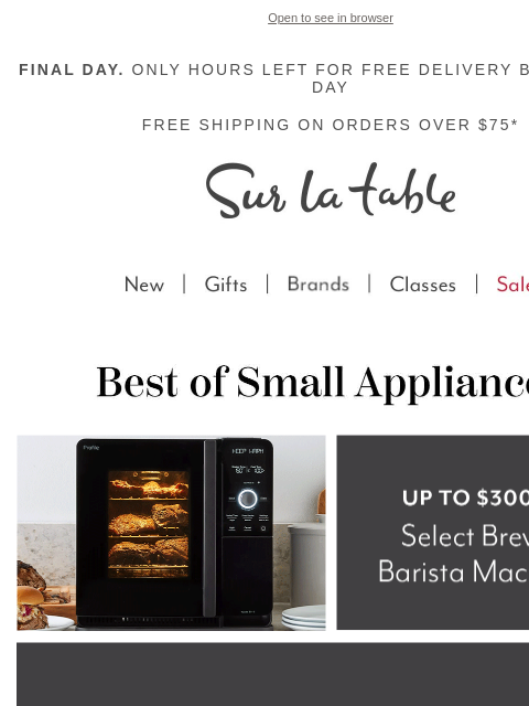 Finally! No more waiting, save big this weekend on Breville, KitchenAid and more! See for yourself. ‌ ‌ ‌ ‌ ‌ ‌ ‌ ‌ ‌ ‌ ‌ ‌ ‌ ‌ ‌ ‌ ‌ ‌ ‌ ‌ ‌ ‌ ‌ ‌ ‌ ‌ ‌ ‌ ‌ ‌ ‌ ‌ ‌ ‌ ‌ ‌ ‌ ‌ ‌ ‌ ‌ ‌ ‌ ‌ ‌ ‌ ‌ ‌ ‌ ‌ ‌